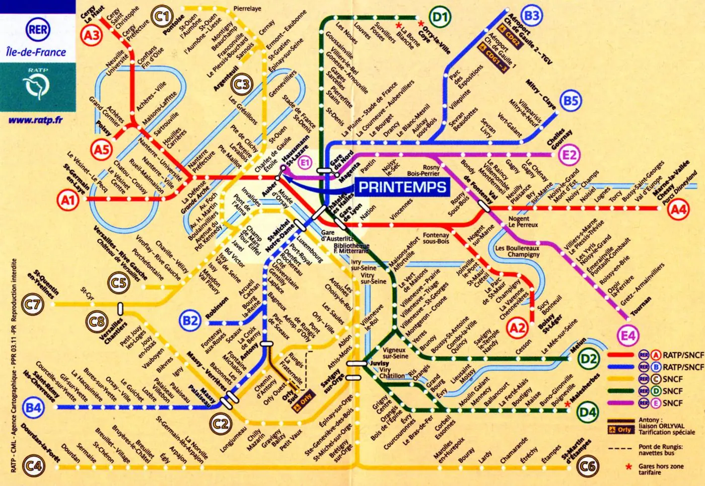 Метро Парижа и поезда RER — фото 4
